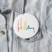 HILLARY CLINTON PRIDE -.pnn Button (Beispiel)