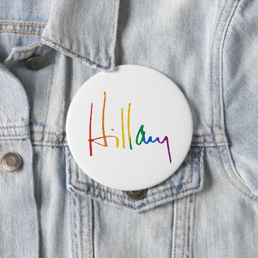 HILLARY CLINTON PRIDE -.pnn Button (Beispiel)