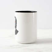 Hillary Clinton Pride Zweifarbige Tasse (Mittel)
