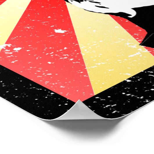 HILLARY CLINTON PROPAGANDA POSTER (Ecke)