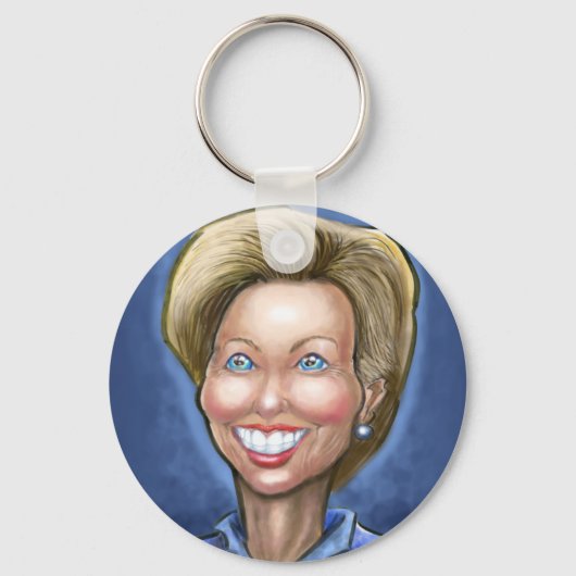 Hillary Clinton Schlüsselanhänger (Vorderseite)