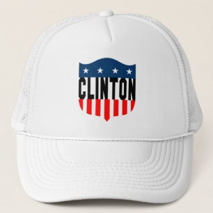 Hillary Clinton Sterne und Streifen Truckerkappe