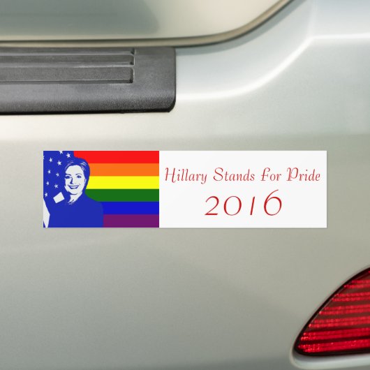 Hillary Clinton-Stolz 2016 Autoaufkleber (Auf Auto)