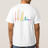 HILLARY CLINTON-STOLZ - .PNG T-Shirt (Rückseite)