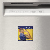Hillary Clinton Stronger gemeinsam Magnet (In Situ (Geschirrspüler))