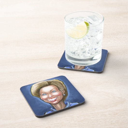 Hillary Clinton Untersetzer (Rechte Seite)