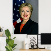Hillary Clinton Value Poster Paper (Heimbüro)