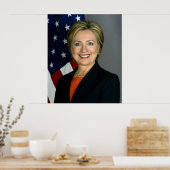 Hillary Clinton Value Poster Paper (Küche)