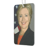 Hillary Clinton Wahl 2016 New Car Portrait Air Autolufterfrischer (Links)