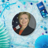 Hillary Clinton Wahl 2016 Teller 7" (Party)