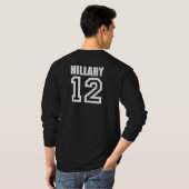 HILLARY CLINTON - Wahl-Gang T-Shirt (Schwarz voll)