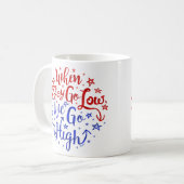 Hillary Clinton-Wahl gehen sie wir auf HI gehen Kaffeetasse (Vorderseite Links)