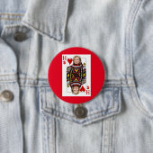 Hillary Clinton: Wall Street Queen Button (Beispiel)