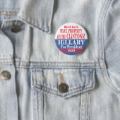 Hillary Clinton-Wohlstand 2016 Button (Beispiel)
