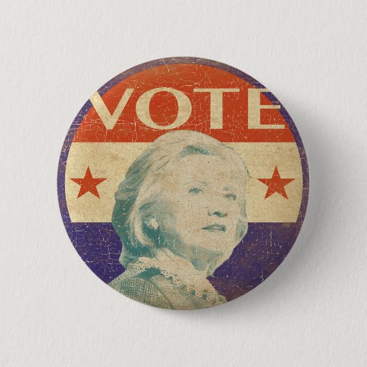 Hillary Clintonwahl-Knopf 2016 Button (Vorderseite)