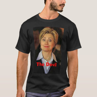 Hillary, der Teufel T-Shirt