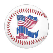 Hillary for President 2016 Baseball (Vorderseite Links)