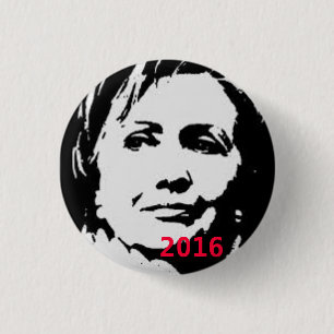 Hillary for President 2016 Button
