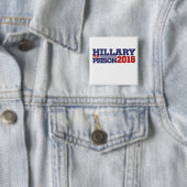 Hillary for Prison 2016 Anti-Hillary Button (Beispiel)