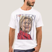 Hillary for Prison - Sie haben ins Gefängnis Got! T-Shirt (Vorderseite)