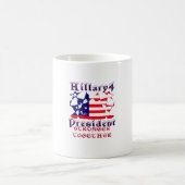 Hillary für den US-Präsidenten Wir sind enger zusa Kaffeetasse (Mittel)