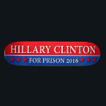 "HILLARY FÜR GEFÄNGNIS 2016 " SKATEBOARD<br><div class="desc">" HILLARY FÜR GEFÄNGNIS 2016" SKATEBOARD. Wir am hillaryforprison erkannten Ihre überwältigende Nachfrage nach unserem "Hillary für Gefängnis" Autoaufkleber und reagieren mit unserer in beträchtlichem Ausmaß erweiterten "Hillary für Gefängnis" Produktserie! Schicken Sie Hillary Clinton zum großen Haus, nicht das Weiße Haus! Vereinigen Sie beim Proklamieren: "Hillary für Gefängnis! Hillary für...</div>