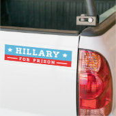 Hillary für Gefängnis Autoaufkleber (Auf Lkw)