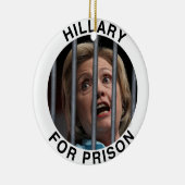 Hillary für Gefängnis Keramikornament (Rechts)