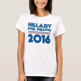 Hillary für Gefängnis T-Shirt