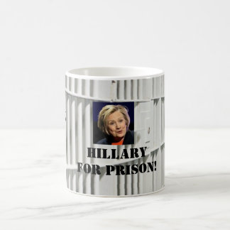 Hillary für Gefängnis-Tasse Kaffeetasse
