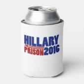 Hillary für Haft 2016 Dosenkühler (Kanne Vorderseite)