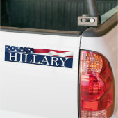 Hillary für Präsidenten 2016 Autoaufkleber (Auf Lkw)