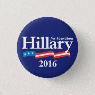 Hillary für Präsidenten 2016 Button