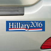 Hillary für Präsidenten Autoaufkleber 2016 (Auf Auto)