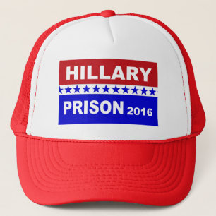 Hillary-Gefängnis-Hut 2016 Truckerkappe