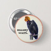 Hillary-Geier-Knopf Button (Vorne & Hinten)