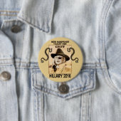 Hillary hat Korn Button (Beispiel)