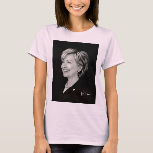 Hillary Headshot2 T-Shirt (Vorderseite)