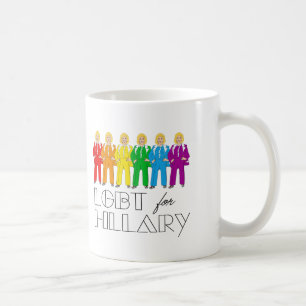Hillary Hosenanzug Stolz - LGBT für Hillary - Kaffeetasse