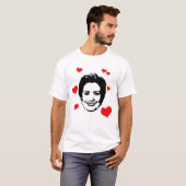 HILLARY: I LIEBE HILLARY CLINTON T-Shirt (Vorne ganz)
