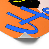 Hillary ist mein Homegirl Poster (Ecke)