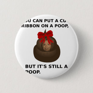 Hillary Kack Button
