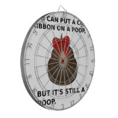 Hillary Kack Dartscheibe (Vorderseite Links)