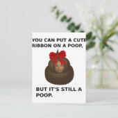 Hillary Kack Postkarte (Stehend Vorderseite)