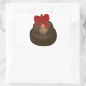 Hillary Kack Rechteckiger Aufkleber (Tasche)