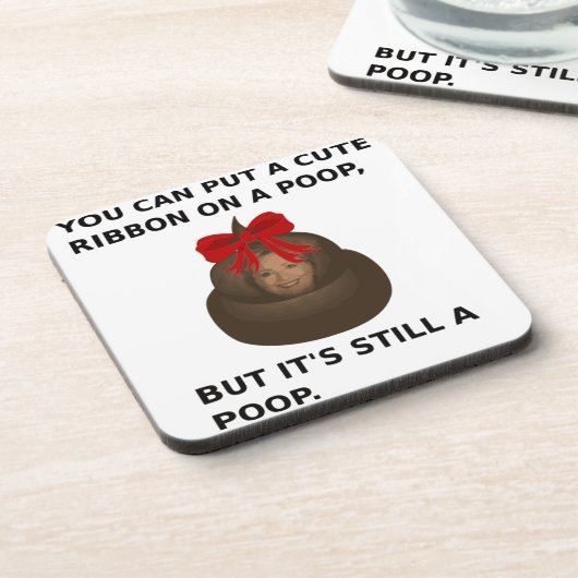 Hillary Kack Untersetzer (Linke Seite)