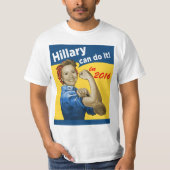 Hillary kann es tun 2016 T-Shirt (Vorderseite)