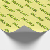 Hillary Kiwi Fruit Geschenk papier Geschenkpapier (Ecke)