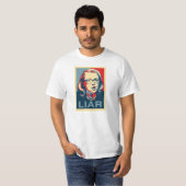 Hillary: LÜGNER T - Shirt (Vorne ganz)