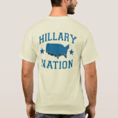 HILLARY NATION.png T-Shirt (Rückseite)